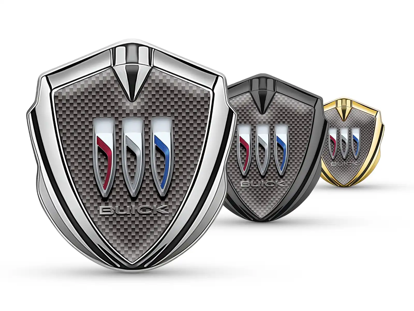 Buick Metall Emblem Abzeichen Moderner Look High-End